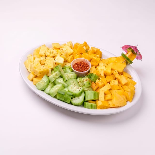 Ensalada de Pepino, Pina o Naranja Ensalada.