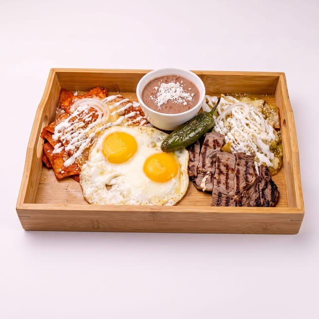 Chilaquiles "Divorciados".